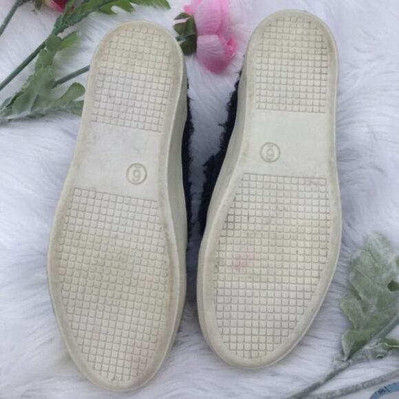 DV Black White Platform Shoes Sequin Size 6 Six - Picture 10 of 14